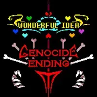 Undertale Hard Mode Wonderful Idea Genocide Ending_FanGame